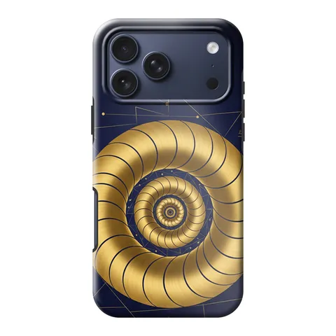 Spiral Fibonacci phone case