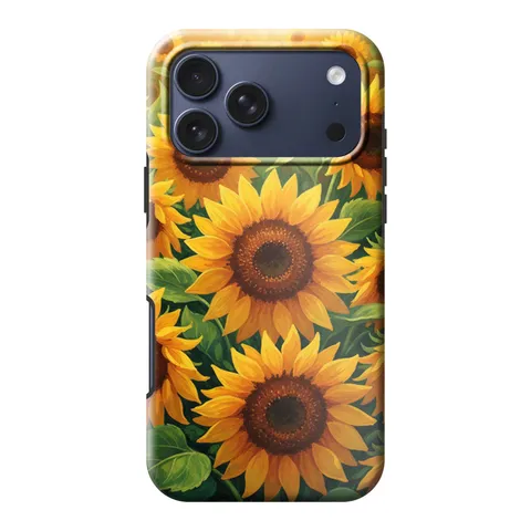 Sunflower Field phone case