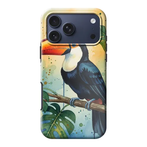 Tropical Toucan phone case