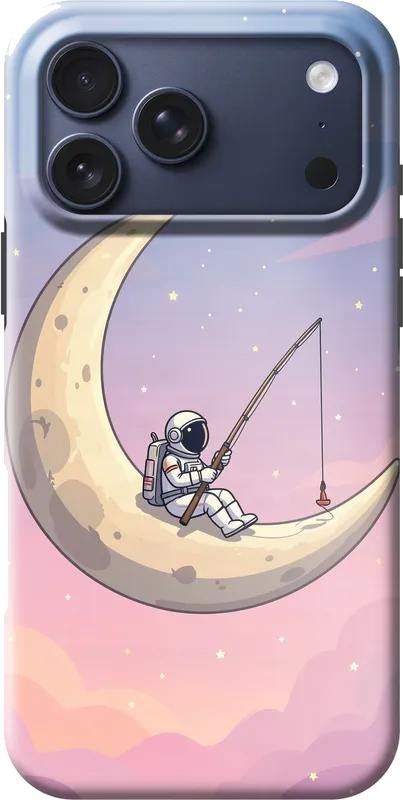 Fishing for stars, on an iPhone 18 Pro Max case