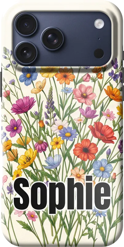 Name phone cases example