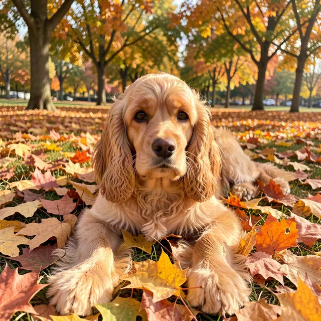 Sample photo for: Cocker spaniel, kept as a photo