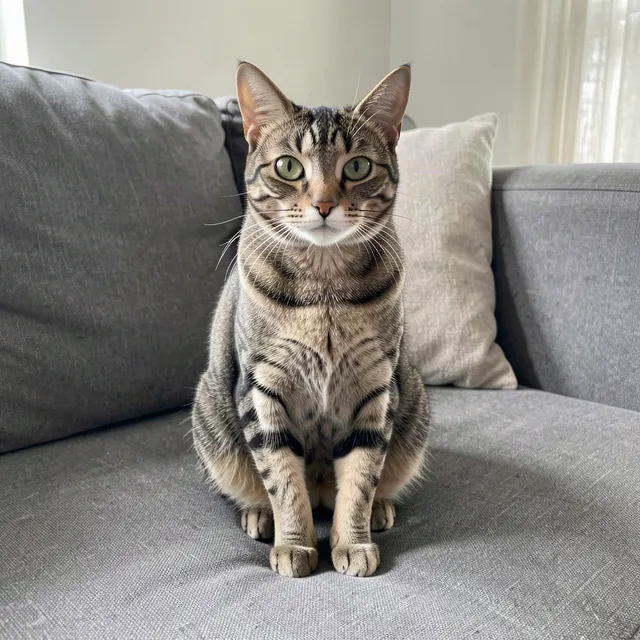Sample photo for: Tabby cat, Renaissance royalty